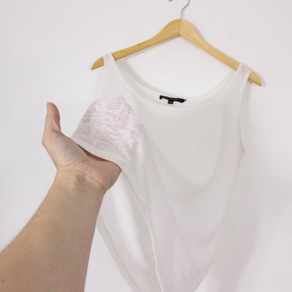 *Robert Kitchen White Tank Top - Picture 5 of 6